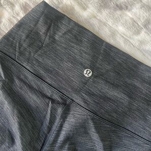 Lululemon Gray High-Waisted Leggings